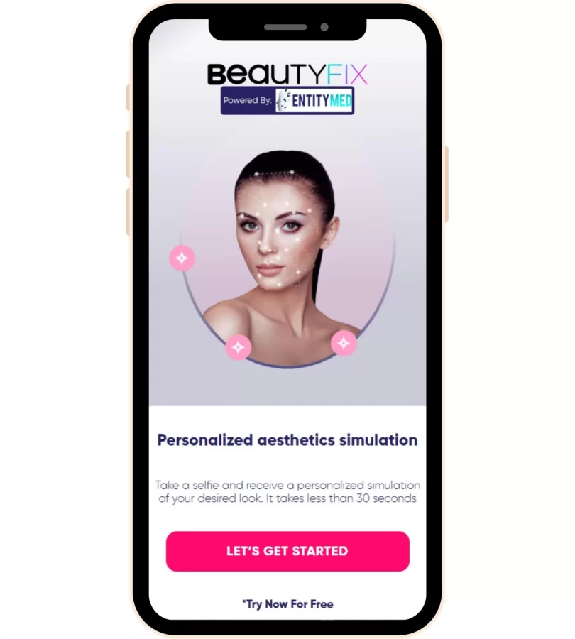 BeautyFix Medspa Launches The FIRST Ever Medically Accurate AI Aesthetics Simulation for Injectables img#2