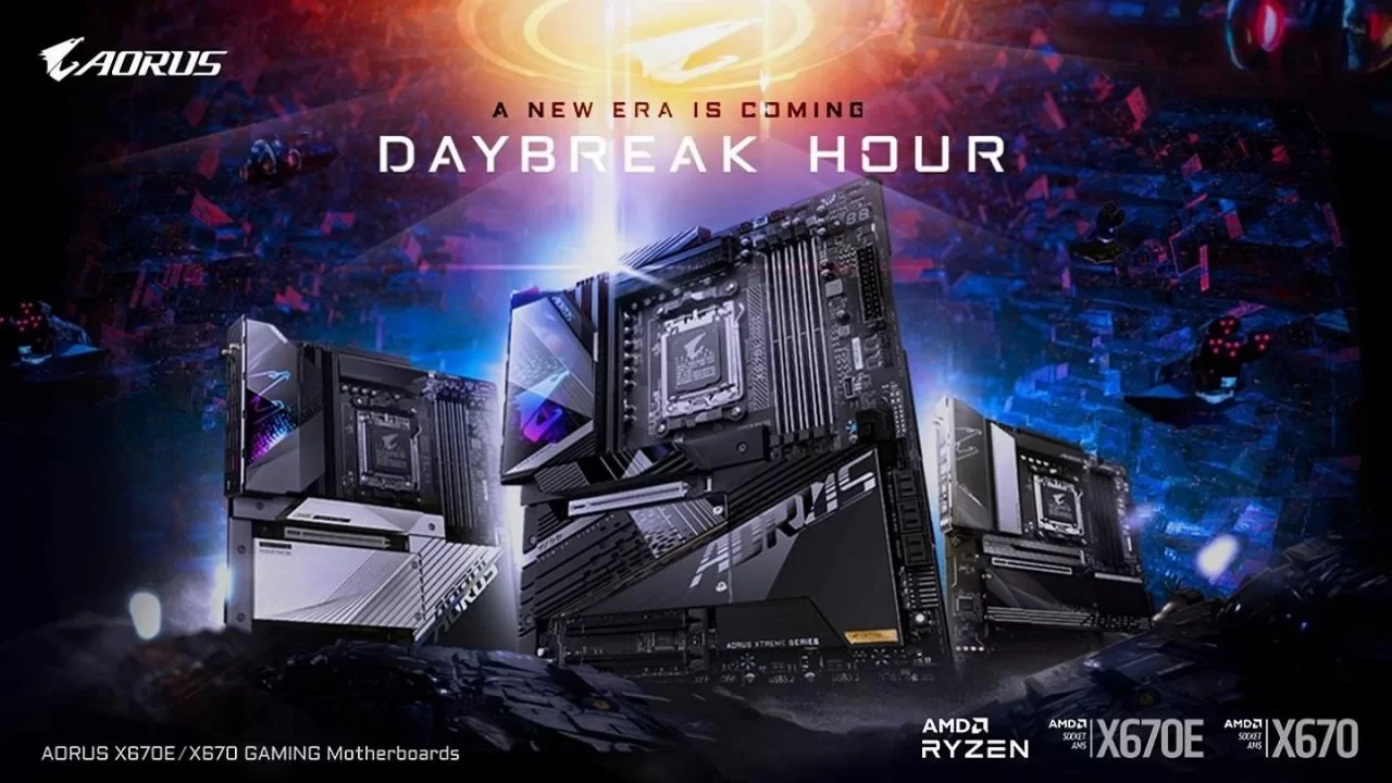 GIGABYTE lanceert vier AMD X670-moederborden voor nieuwe Ryzen 7000-processoren img#1