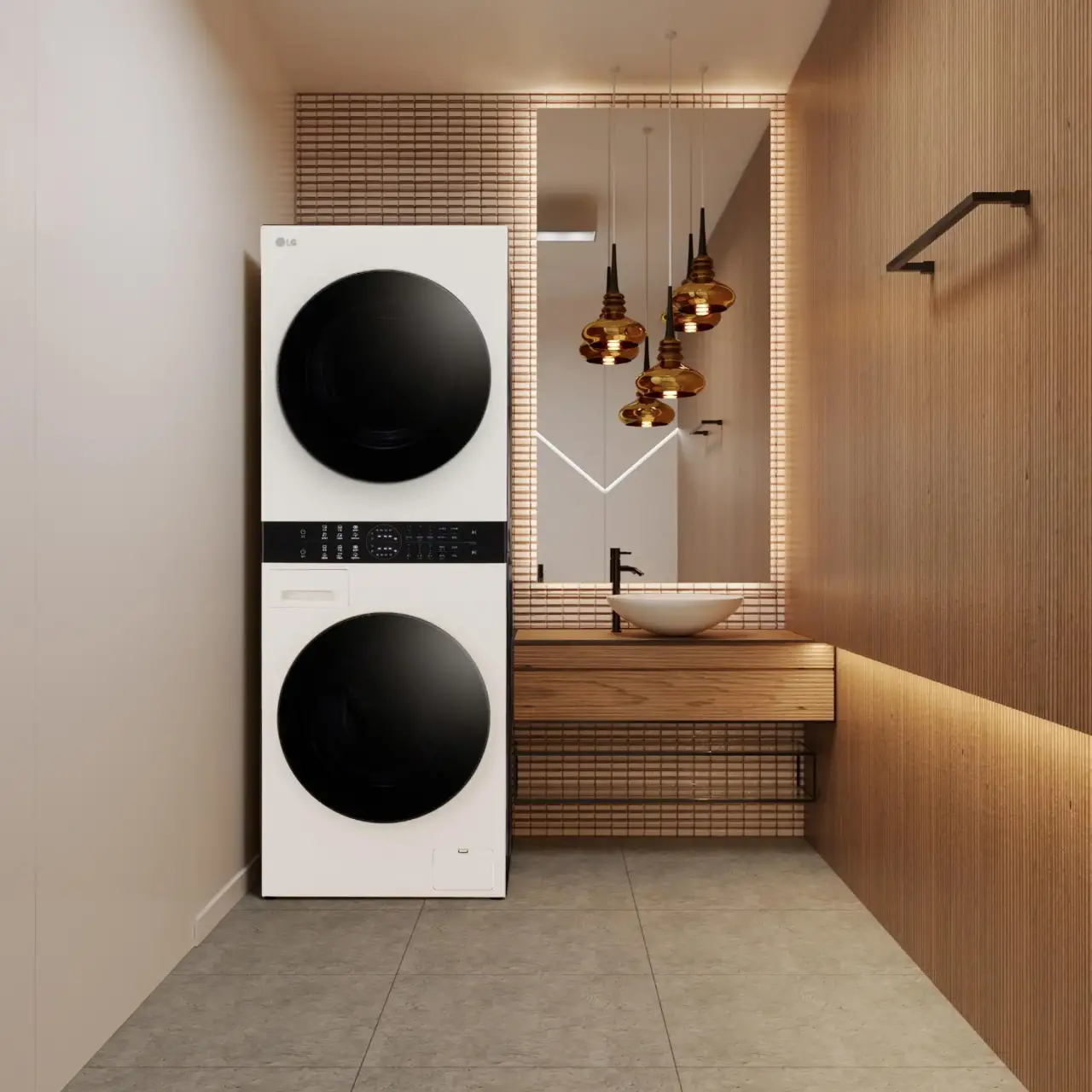 LG's space-saving washtower compact showcases all-in-one laundry experience at IFA 2022 img#1