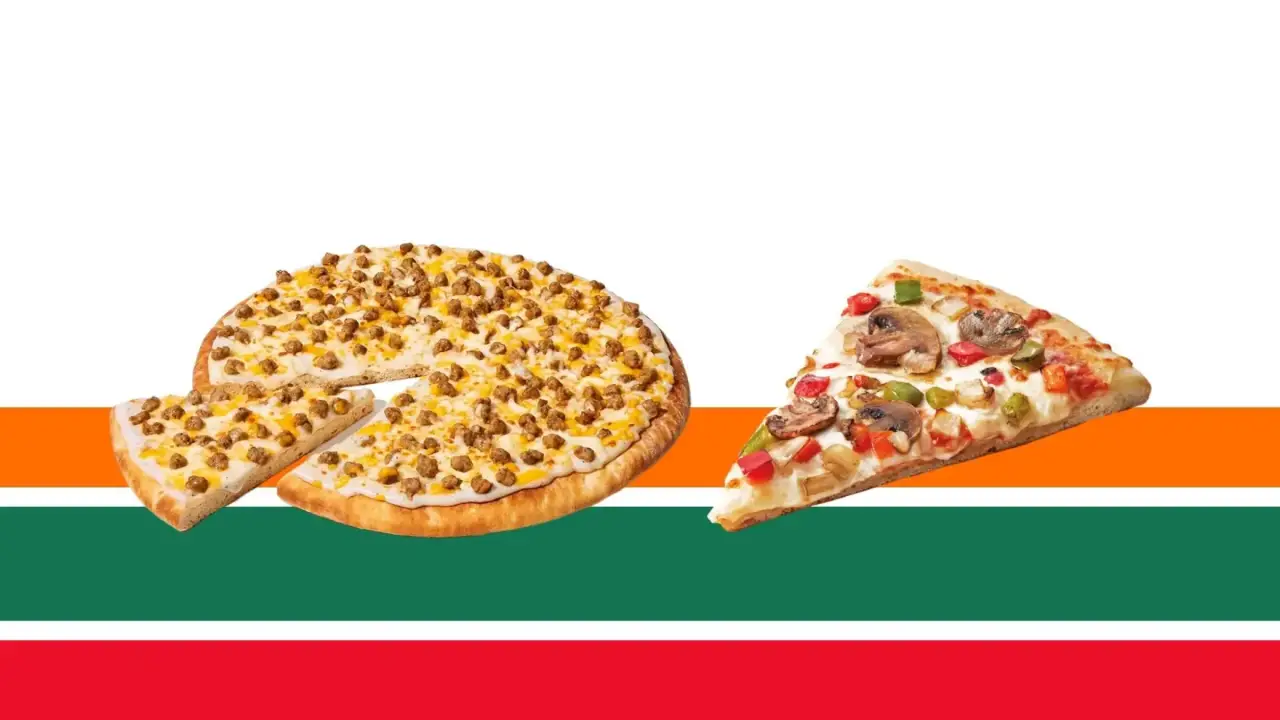 7-Eleven Expands Pizza Menu with Two New Varieties: Breakfast and Veggie img#1