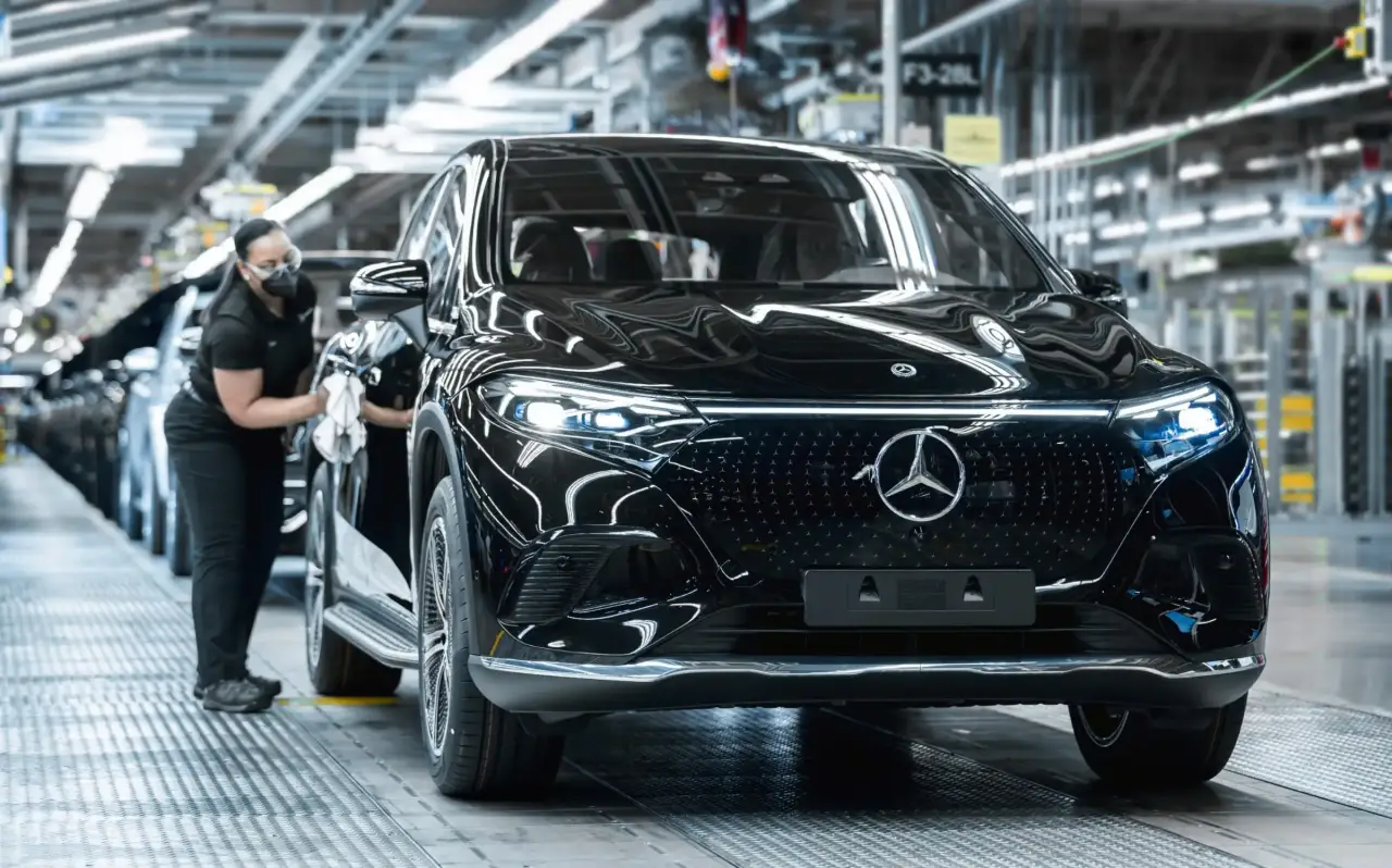 Start of Production for the new EQS SUV at Mercedes-Benz in Alabama img#1