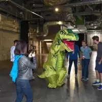 Vitalik Buterin Wears Dinosaur Costume and Outlines His Visions for Ethereum After the Merge