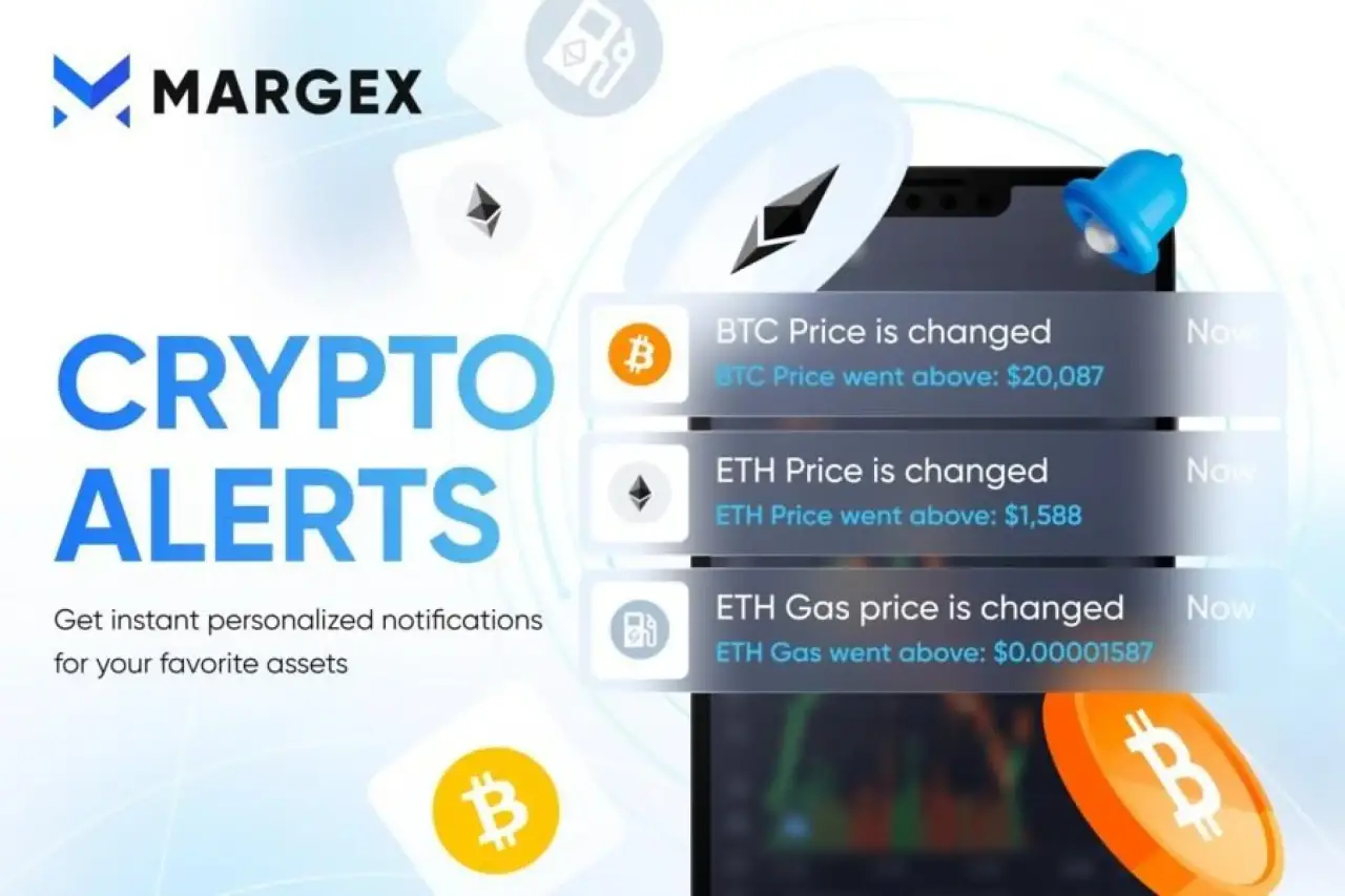 Margex Launches New Cryptocurrency Price Alert Service img#1