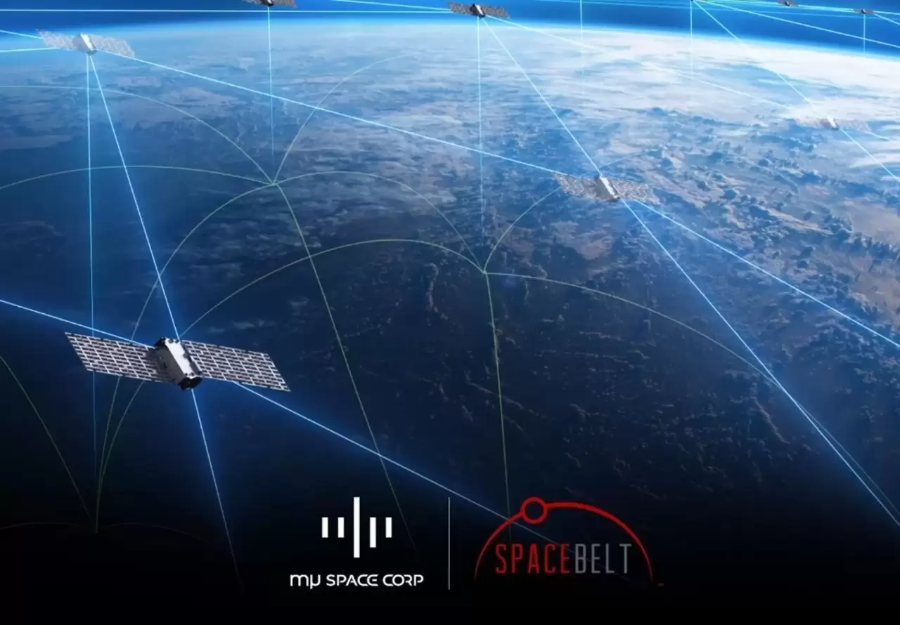 mu Space and SpaceBelt have signed an MOU and together developing the proof of concept and constellation system img#1