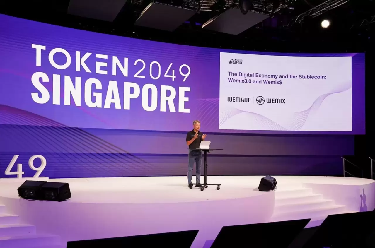 Wemade Announces Detailed Plan for its Mainnet and Stablecoin at TOKEN2049 Singapore img#1