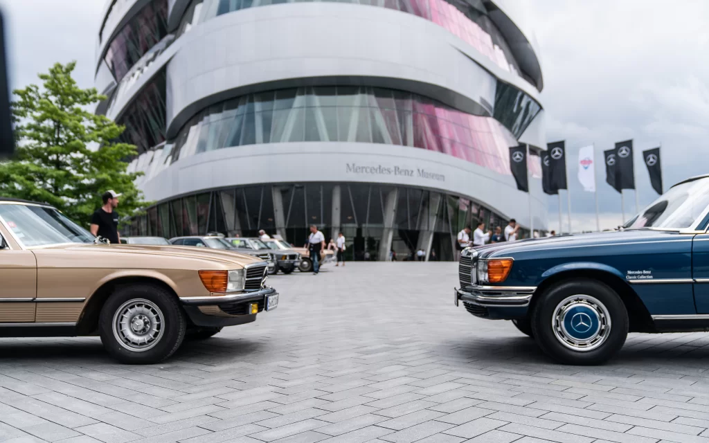 Vanaf vandaag weer Cars & Coffee bij het Mercedes-Benz museum